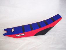 MOTOSEAT RACING SEAT COVER - RED/BLUE/BLACK