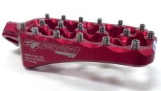 FASTWAY ADVENTURE BILLET FOOTPEGS - RED