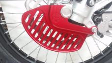 FRONT DISC GUARD - RED